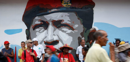 Wie geht es weiter in Venezuela? Demo in Caracas gegen US-Präsid...