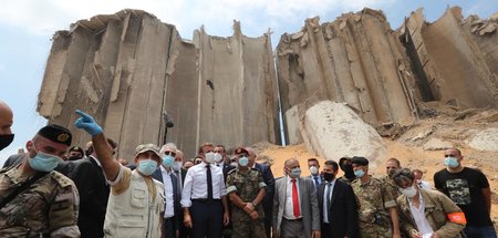 Denkt ausschließlich an das Wohl des Libanon: Frankreichs Präsid...