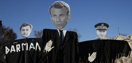 Demo in Paris gegen das sogenannte Sicherheitsgesetz: Bilder von...