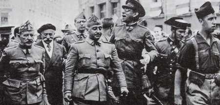Faschistisches Gedankengut hat in der spanischen Armee eine lang...