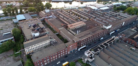 Blick auf die Gasmotorenfabrik Deutz in Köln (2018)