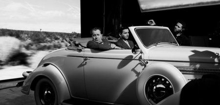 Kaputt in Hollywood: »Mank« Mankiewicz (l., Gary Oldman) auf Höl... Kaputt in Hollywood: »Mank« Mankiewicz (l., Gary Oldman) auf Höl...