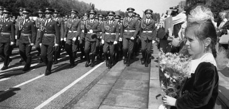 Am 31. August 1994 wurde die Sowjetarmee am Sowjetischen Ehrenma...