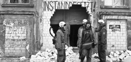 Ende eines langen Kampfes. Am 24. März 1981 wurden die Häuser am...