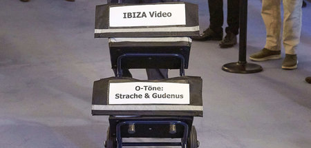 In Wien untersucht ein Untersuchungsausschuss die »Ibiza-Affäre«...