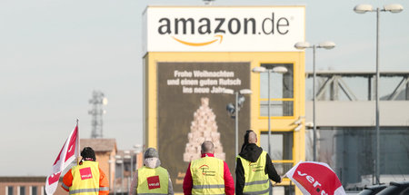 Streik bei Amazon in Leipzig (Dezember 2016)