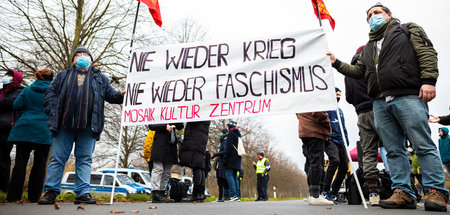 Protest gegen die niedersächsische AfD in Braunschweig (5.12.202...