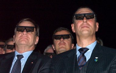 Zwei Männer – eine Vision: Hartmut Mehdorn und Norbert Hansen ha...