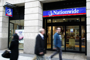 Die britische Bausparkasse Nationwide war im Zuge der Finanz- un...