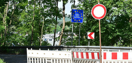 Im Mai sperrte Deutschland wegen der Pandemie die Grenze zu Fran...