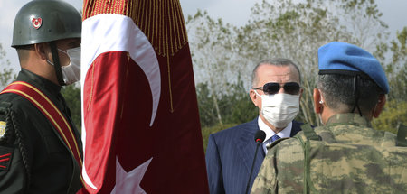 Er entscheidet, wer »Terrorist« ist: Präsident Recep Tayyip Erdo...