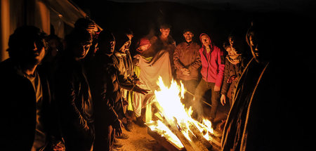 Weder fließendes Wasser noch Schutz vor nasskaltem Wetter: Geflü...
