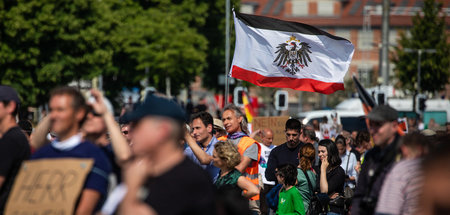 »Querdenken«-Demo in Stuttgart (16.5.2020)