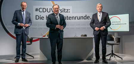 Drei Anzüge für die CDU: Das Bewerberfeld für den Parteivorsitz ... Drei Anzüge für die CDU: Das Bewerberfeld für den Parteivorsitz ...