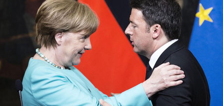 Matteo Renzi ist der Mann zur Durchsetzung der deutschen Interes...