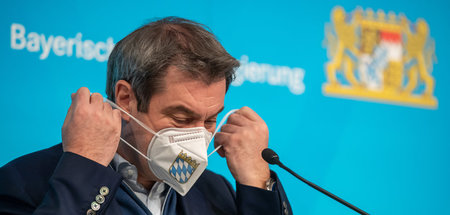 Ob die seitens der bayerischen Regierung bereitgestellten FFP-2-...