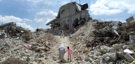 Das waren israelische Bomben und Planierraupen – oder waren es w...
