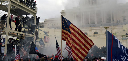 Trump-Anhänger belagern das Kapitol, 6. Januar 2021