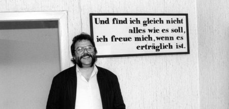 Langer Atem: Wolfgang Bordel im Jahr 1990