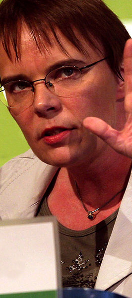 Anja Hajduk macht sich unbeliebt