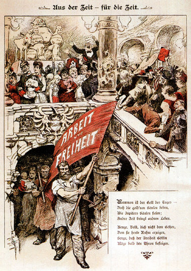 Illustration aus »Der Wahre Jacob«, 1894