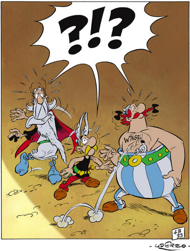 Mit Raubdrucken wie »Asterix in Bombenstimmung« wurde in den 80e...