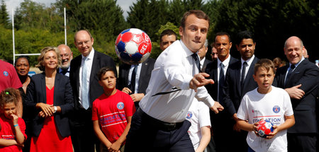 »Übereilt und unüberlegt«: Frankreichs Staatschef Emmanuel Macro...