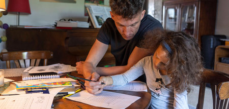 Das lustige Rätselraten kann beginnen: Homeschooling