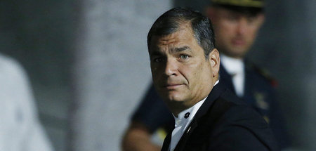 Dem weiterhin beliebten Expräsidenten Rafael Correa wurde eine K...