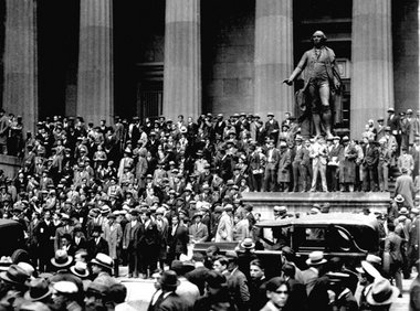 Déjà-vu? 24. Oktober 1929, Wall Street, Weltwirtschaftskrise. In... Déjà-vu? 24. Oktober 1929, Wall Street, Weltwirtschaftskrise. In...