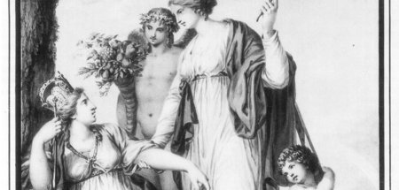 Finis Germaniae. »Die Friedensgöttin tröstet Germania« – Allegor...