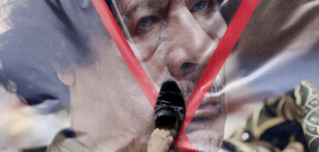 Libyens Staatschef Ghaddafi galt dem Westen länger als Feindbild...