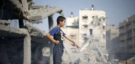 Gaza nach israelischen »Luftschlägen« (August 2014)