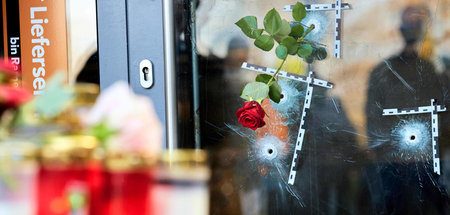 Tatort des Anschlags in Wien (5.11.2020)