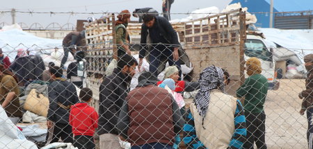 Überfülltes Geflüchtetenlager Al-Hol im Nordosten Syriens (16.11