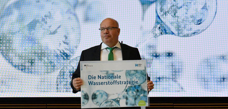 Energiewende: Wirtschaftsminister Peter Altmaier (CDU) stellt im...