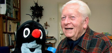 Kam größer raus als Mickey Mouse: Der kleine Maulwurf Krtek nebe...