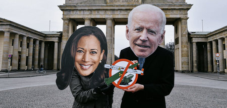 Protestaktion in Berlin (5.2.2020)