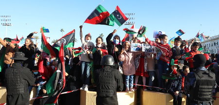 Die »Februarrevolution« von 2011 wird am Mittwoch in Tripolis ge...