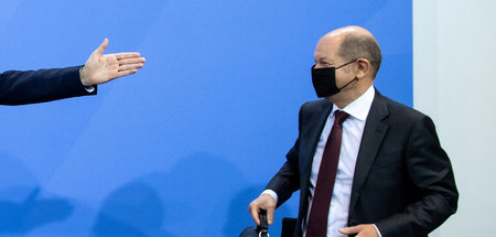 Finanzminister Olaf Scholz wird von Investoren der Weg gewiesen