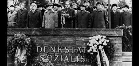 Berlin-Friedrichsfelde, 15. Januar 1978: Das Politbüro des Zentr...