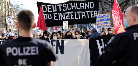 Bleibt Handarbeit: Protest gegen Rassismus und rechte Gewalt (Be...