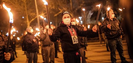 Entschlossen: Protest von Metallern gegen weitere Nullrunde (Stu...