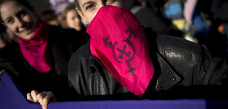 Frauenkampftag in Berlin (März 2020)