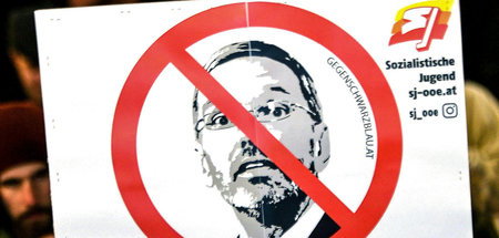 Bündnis »Linz gegen rechts«: Demonstration der Sozialistischen J...