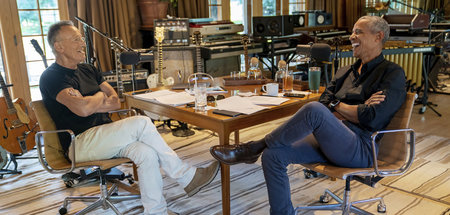 Außenseiter unter sich: Bruce Springsteen und Barack Obama an ei...