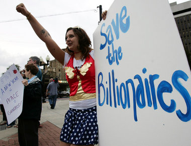 In Albany, US-Bundesstaat New York, protestierten Studenten gege...
