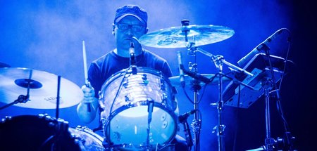 Wie ein nervöses Uhrwerk: Mogwais Schlagzeuger Martin Bulloch