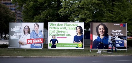 Linkes Bündnis ohne linke Parteien? Wahlwerbung in Berlin (11.5....