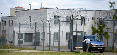 Abschiebehaftanstalt in Eisenhüttenstadt (Aufnahme vom Juli 2013...